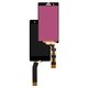 Pantalla LCD puede usarse con Sony C6602 L36h Xperia Z, C6603 L36i Xperia Z, C6606 L36a Xperia Z, negro, High Copy