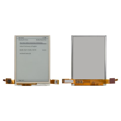 Pantalla LCD puede usarse con Ebook 6", sin marco, 6", 800 x 600 , #ED060SCC(LF C1
