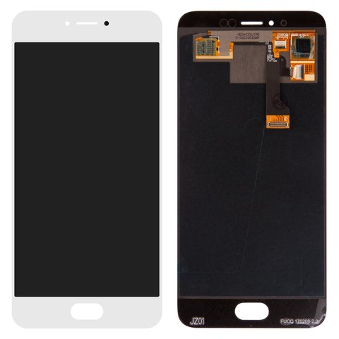 Pantalla LCD puede usarse con Meizu Pro 6, Pro 6s, blanco, sin marco, Original PRC , M570H