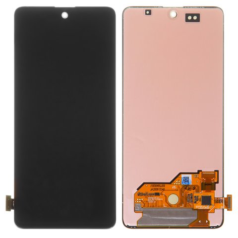 Pantalla LCD puede usarse con Samsung M317 Galaxy M31s, negro, sin marco, Original PRC 