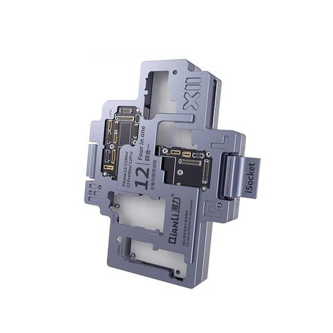Probador QianLi iSocket 4 in 1 para placas madres de iPhone 12 12 Pro 12 Pro Max 12 mini