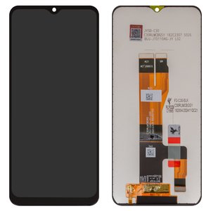 Pantalla LCD puede usarse con Realme C30, C33, negro, sin marco, FLYCDI, RMX3581, RMX3623, RMX3624