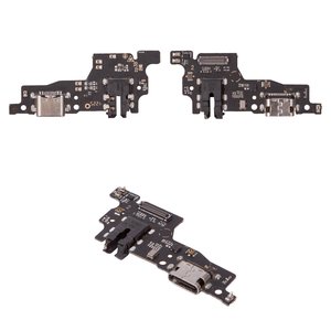 Cable flex puede usarse con ZTE Blade V40, del conector de carga, del conector de auriculares, con micrófono, con componentes, High Copy, placa del cargador