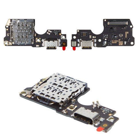 Cable flex puede usarse con Xiaomi Redmi Note 14 Pro 4G, del conector de carga, con componentes, Original PRC , placa del cargador