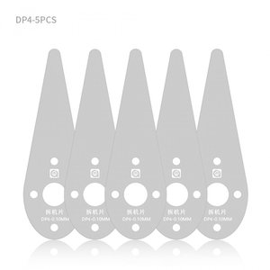 Herramienta para levantar pantalla, cristal táctil Amaoe DP4, espátula metálica, 5 uds.