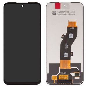 Pantalla LCD puede usarse con Infinix Hot 50 5G X6720 , Hot 50i X6531 , Smart 9 X6532 , Smart 9 HD X6532C , negro, sin marco, Original PRC 