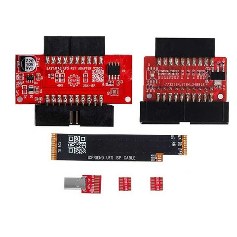 Adaptador ICFriend Easy UFS BGA 254 ISP sin chip de encriptación 