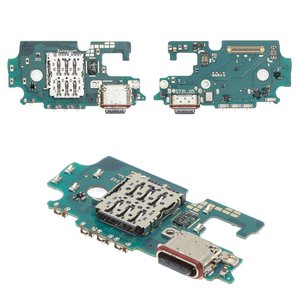 Cable flex puede usarse con Samsung S731 Galaxy S25 FE, del conector de carga, con componentes, Original PRC , placa del cargador