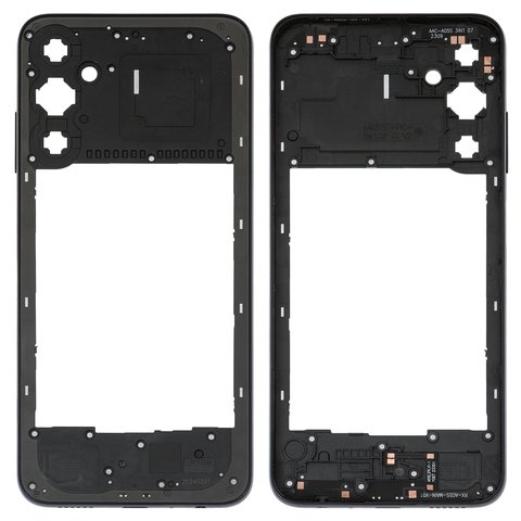 Parte media de carcasa puede usarse con Samsung A057 Galaxy A05s, negra