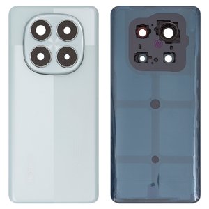 Panel trasero de carcasa puede usarse con Xiaomi Redmi Note 14 Pro 5G, verde, con vidrio de cámara, coral green