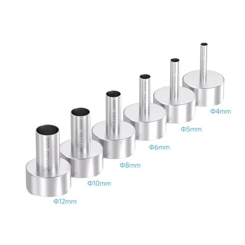 Boquilla para pistolas de aire Mechanic 2008 Original, recta, 6in1, 4mm 5mm 6mm 8mm 10mm 12mm