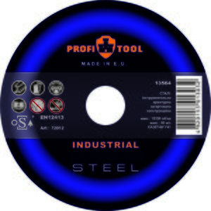 Круг зачистний по металу PROFITOOL INDUSTRIAL 125х6,0х22,2 мм