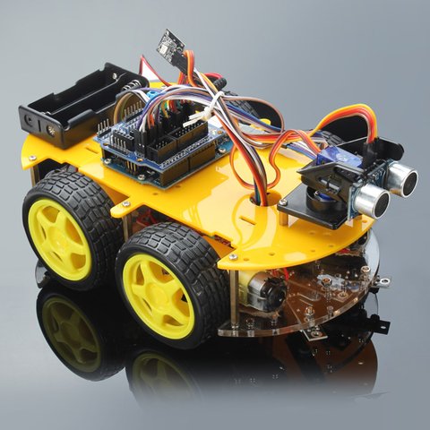 Електронний конструктор Haitronic Робомобіль з Bluetooth керуванням