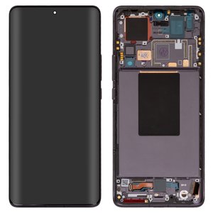 Дисплей для Xiaomi 12 Pro, черный, с рамкой, Original PRC , 2201122C, 2201122G