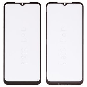 Скло корпуса G+OCA PRO для Xiaomi Poco C50, Poco C51, Redmi A1, Redmi A1 Plus, Redmi A2, Redmi A2 Plus, з ОСА плівкою, чорне