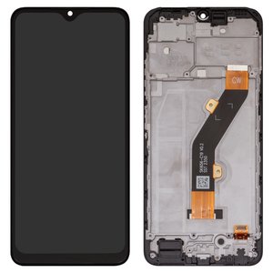 Дисплей для Infinix Hot 30i X669 , черный, с рамкой, High Copy, SKI656 C19 V0.2