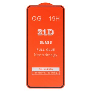 Захисне скло для Motorola Moto G14 PAYF0010IN, Moto G54, Moto G54 Power, сумісне з чохлом, Full Glue, без упаковки , чорний