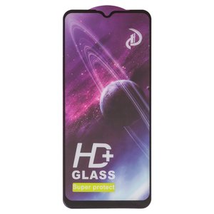 Захисне скло All Spares для Motorola Moto E14, сумісне з чохлом, Full Glue, чорний