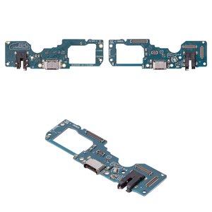 Шлейф для Oppo Reno 8T, коннектора наушников, коннектора зарядки, с микрофоном, Сopy, плата зарядки