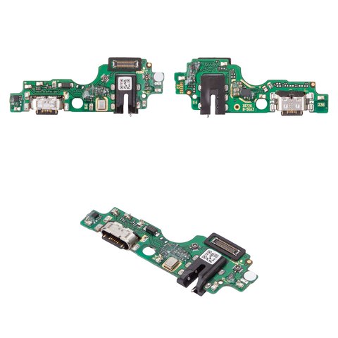 Шлейф для Infinix Hot 60 X6726 , конектора зарядки, з компонентами, High Copy, плата зарядки