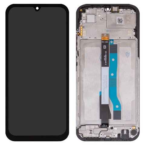 Дисплей для Xiaomi Redmi 15C 4G, черный, с рамкой, Box , 169mm, EU version