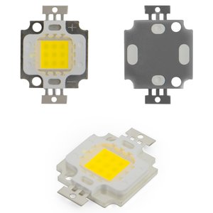 COB LED модуль 10 Вт (холодный белый, 1000 лм, 900 мА, 9-11 В)
