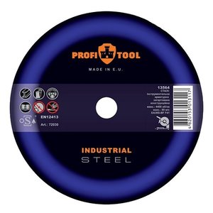 Круг відрізний по металу PROFITOOL INDUSTRIAL 230х2,5х22,2 мм Круг відрізний по металу PROFITOOL INDUSTRIAL 230х2,5х22,2 мм