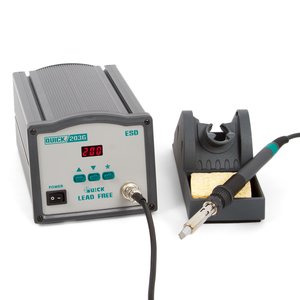 Индукционная паяльная станция для бессвинцовой пайки Quick 203G ESD Индукционная паяльная станция для бессвинцовой пайки Quick 203G ESD