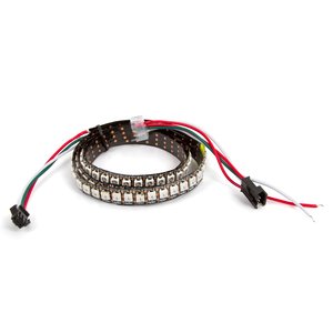 Светодиодная лента RGB SMD5050, WS2812B (c управлением, IP20, 144 диодов/м, 1 м) Светодиодная лента RGB SMD5050, WS2812B (c управлением, IP20, 144 диодов/м, 1 м)