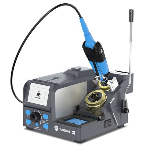 Паяльна станція Sunshine S1, цифрова, 80 Вт, з ручкою у вигляді пінцета