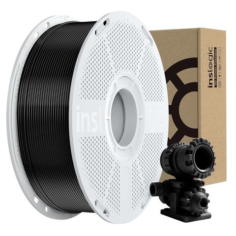 Філамент для 3D принтера INSLOGIC PA6 CF Black, 1 кг