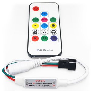 Контроллер с РЧ пультом SP103E (RGB, WS2801, WS2811, WS2812, WS2813 5-24 В) Контроллер с РЧ пультом SP103E (RGB, WS2801, WS2811, WS2812, WS2813 5-24 В)